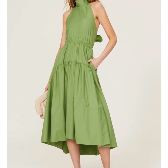Vince Green Midi Dress - Picture 1 of 3